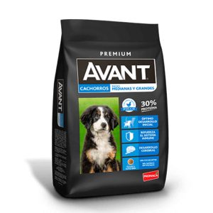 alimento cachorros razas medianas y grandes Avant