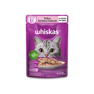 Alimento Húmedo Whiskas de Salmon para Gato Adulto