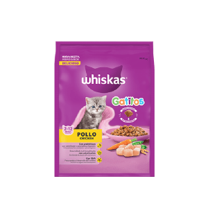 Whiskas Alimento Seco Sabor a Pollo para Gatitos 1,4kg