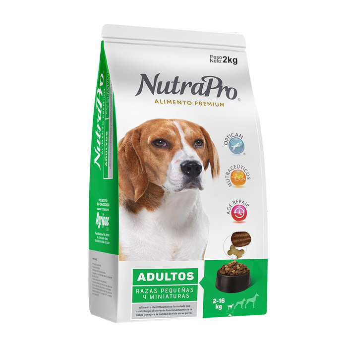 Nutra Pro Adultos Razas Pequeñas y Miniaturas 4kg