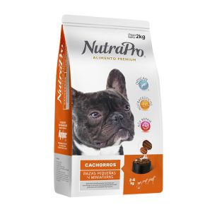 Nutra Pro Cachorros Razas Miniaturas y Pequeñas  4kg