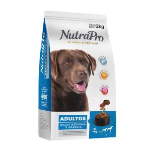 Nutra Pro Adultos Razas Medianas y Grandes 4kg