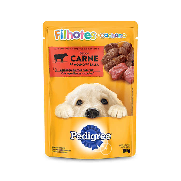 Comida Húmeda Carne Pedigree Perro Cachorro