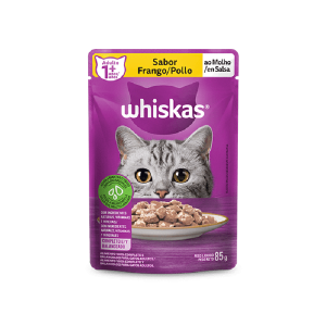 Alimento Húmedo Whiskas Pollo para Gato Adulto